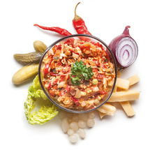 Feferonový salát s olejem 1000 g