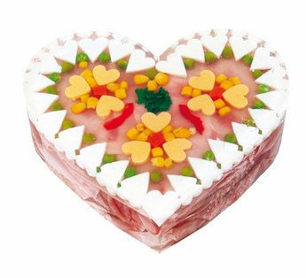 Aspikový dort různých tvarů